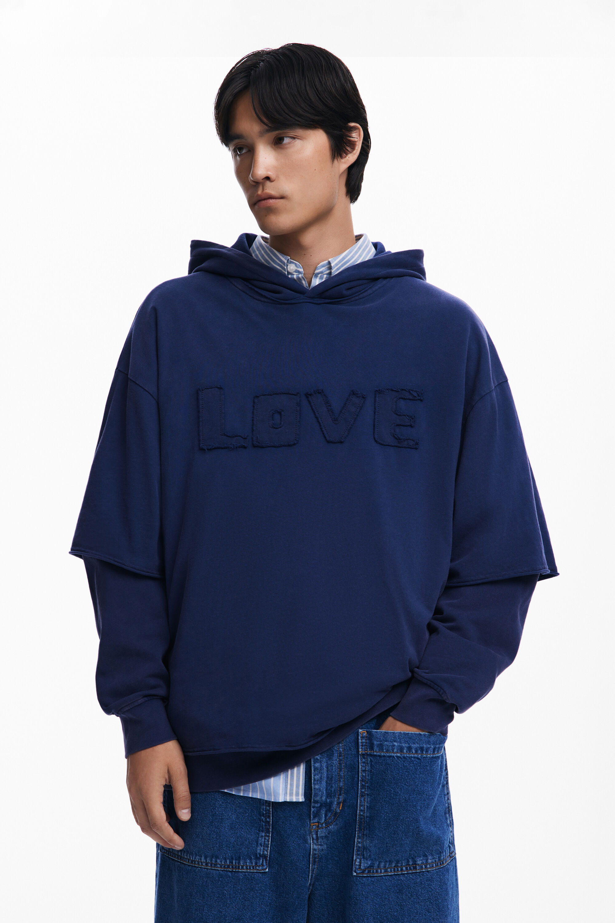 Sudadera Doble Manga Hombre