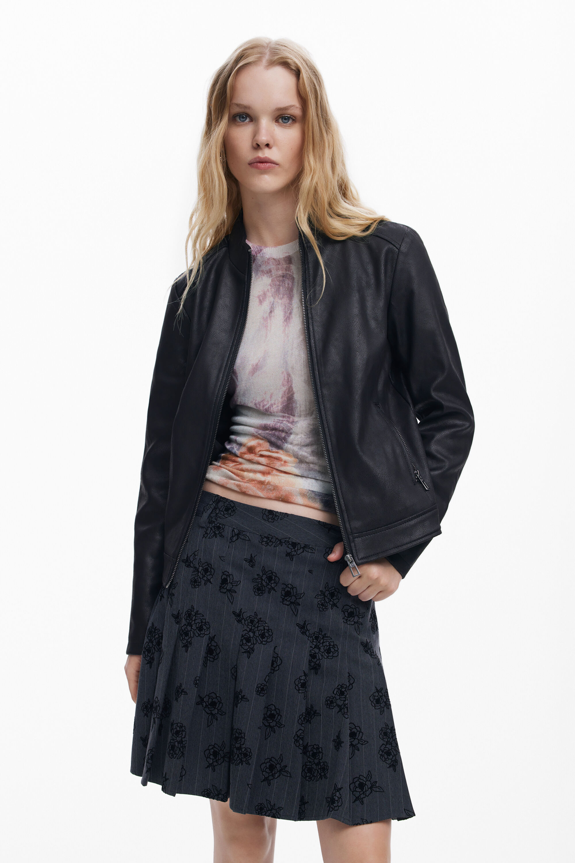 Cazadora Biker Slim Mujer Desigual