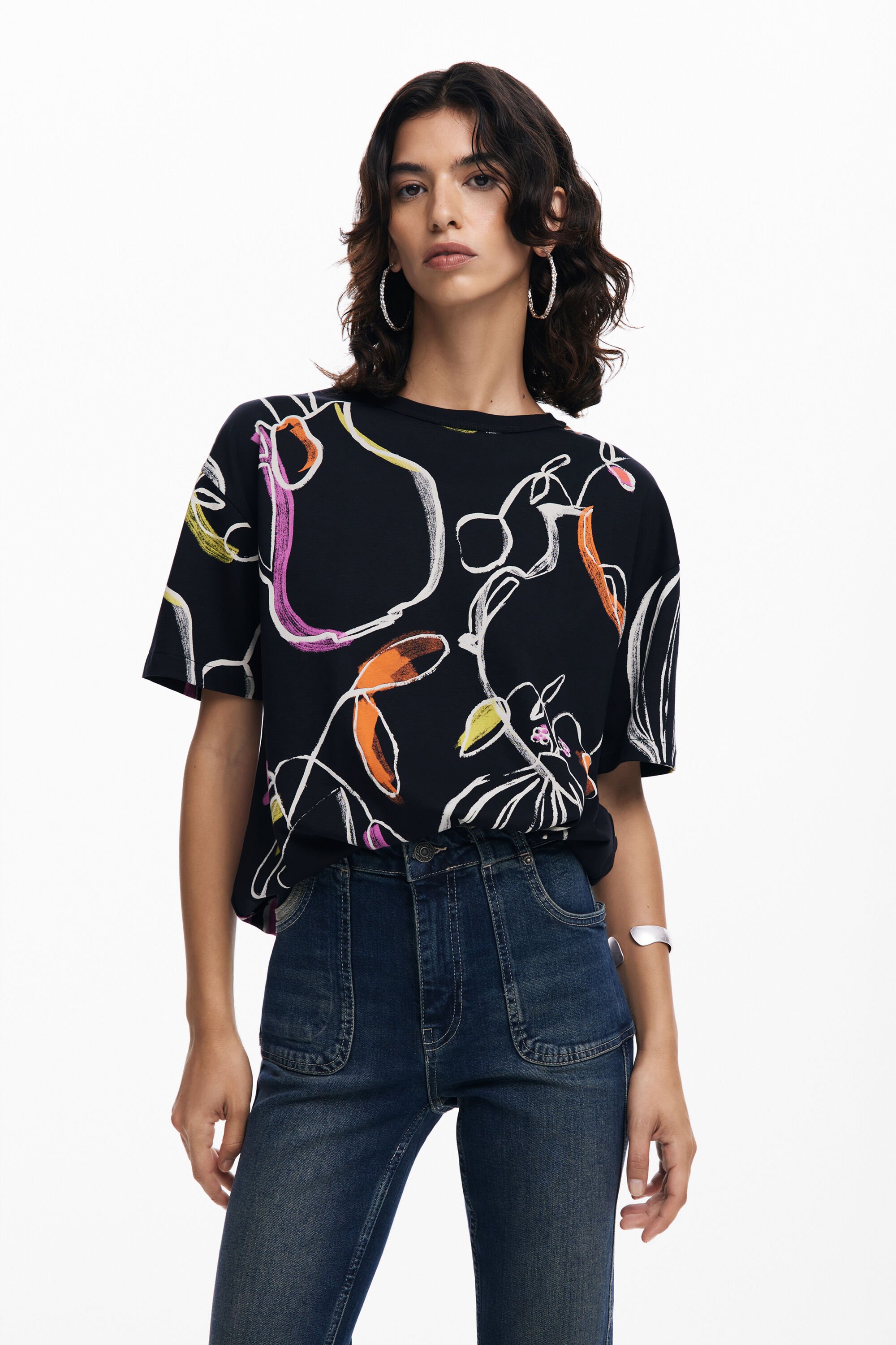 Desigual Camiseta arty mujer