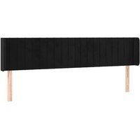 Cabecero de Terciopelo y Tela 163x16x78/88 cm Vidaxl