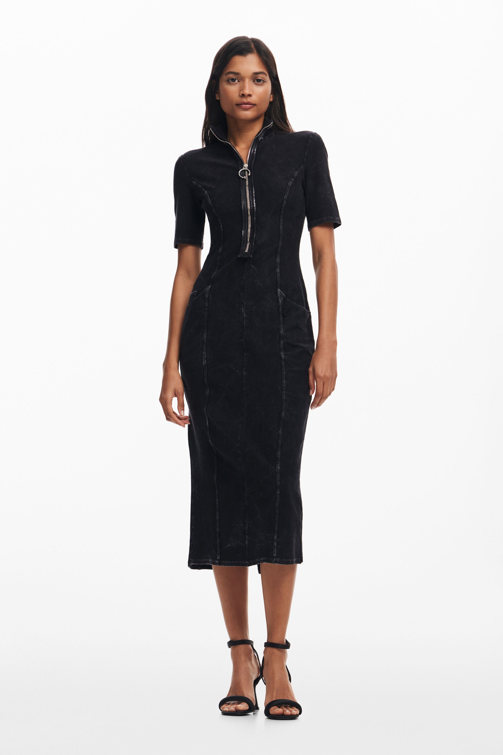 Desigual Vestido midi de mujer Desigual Vestido midi de mujer