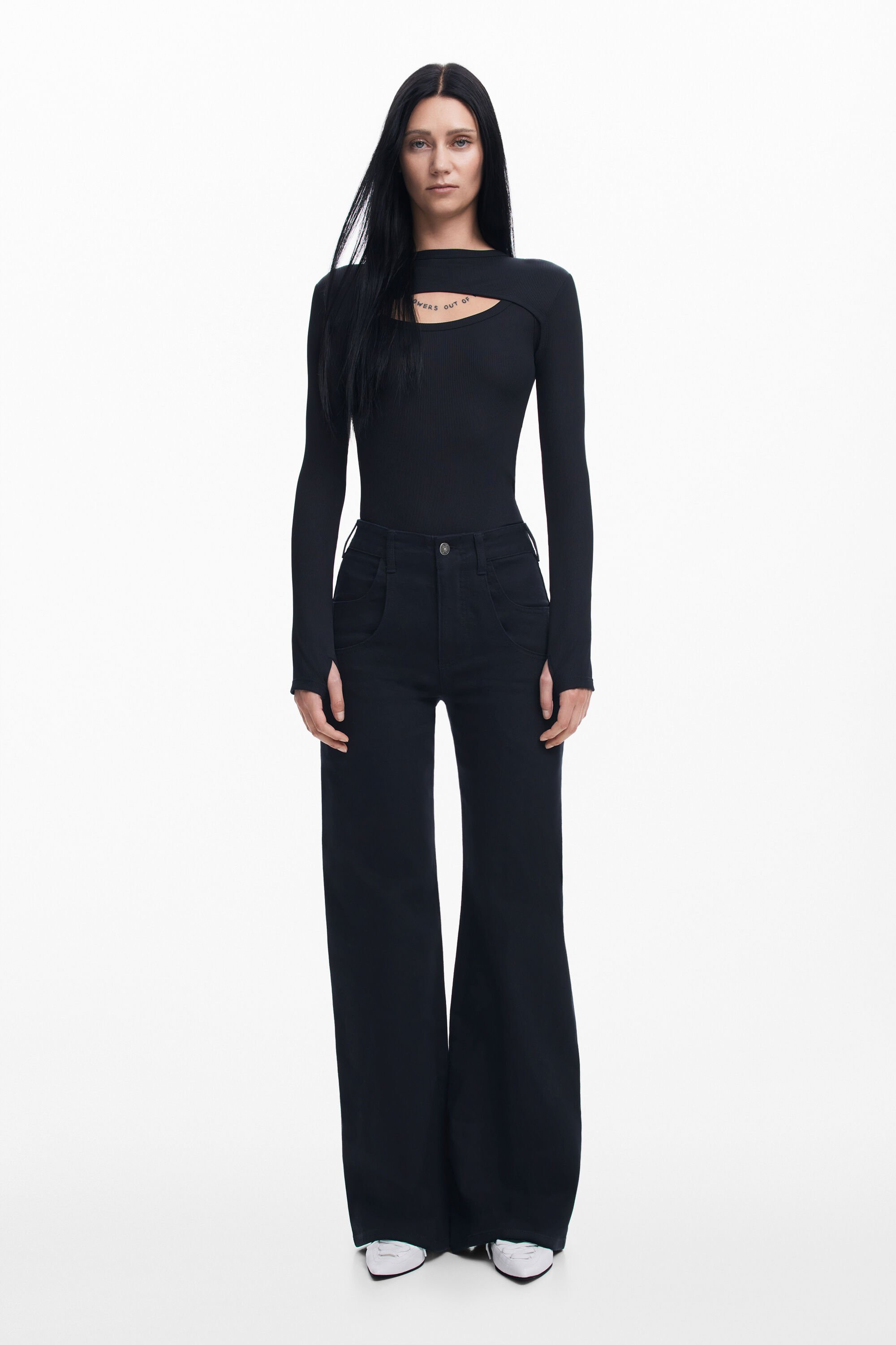Desigual Vaqueros Wide Leg Maitrepierre