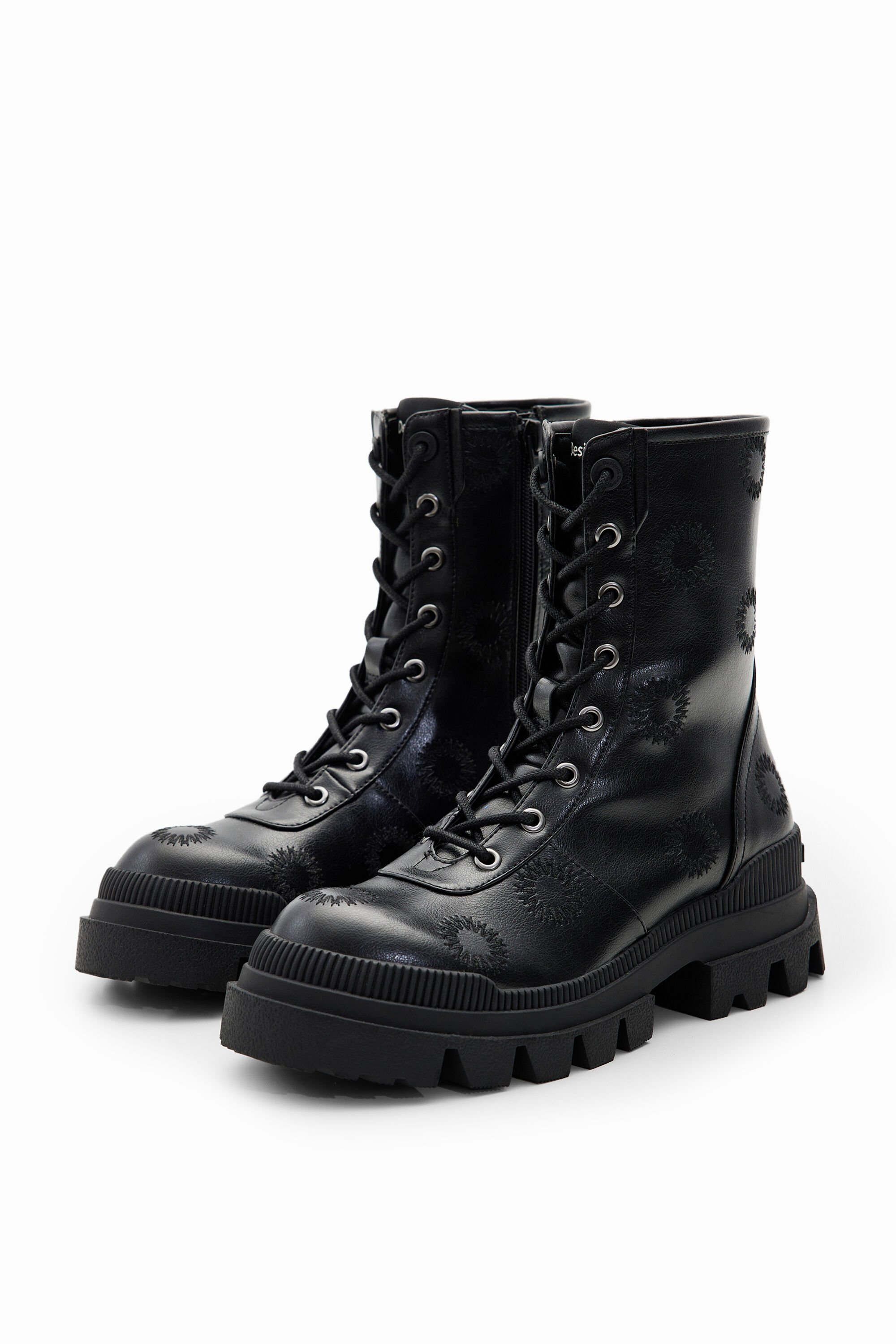 Desigual Botas track bordados mujer