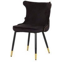 Silla Aspen terciopelo 49x54x79 Cm