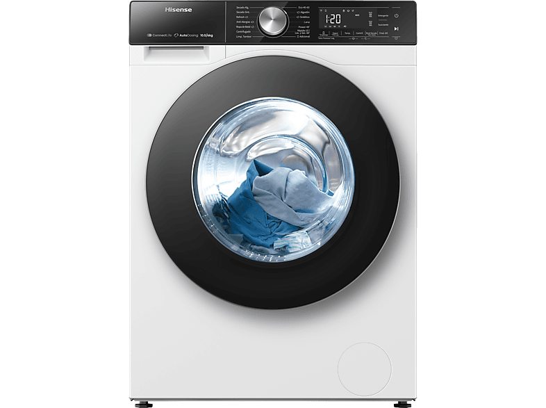 Lavasecadora Hisense WD5S1045BW 10.5 kg/6 kg