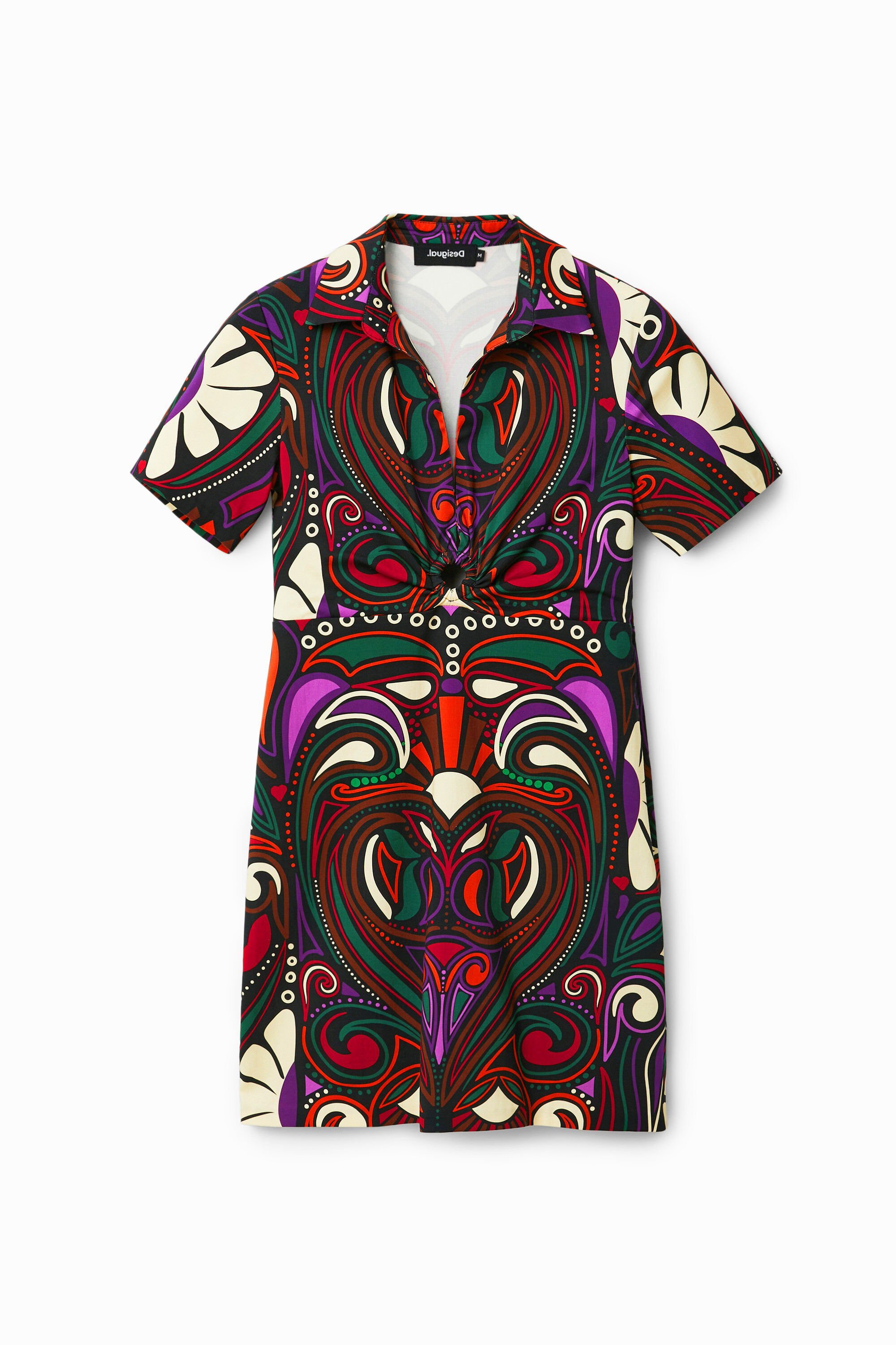 Desigual Vestido corto slim retro fehombre