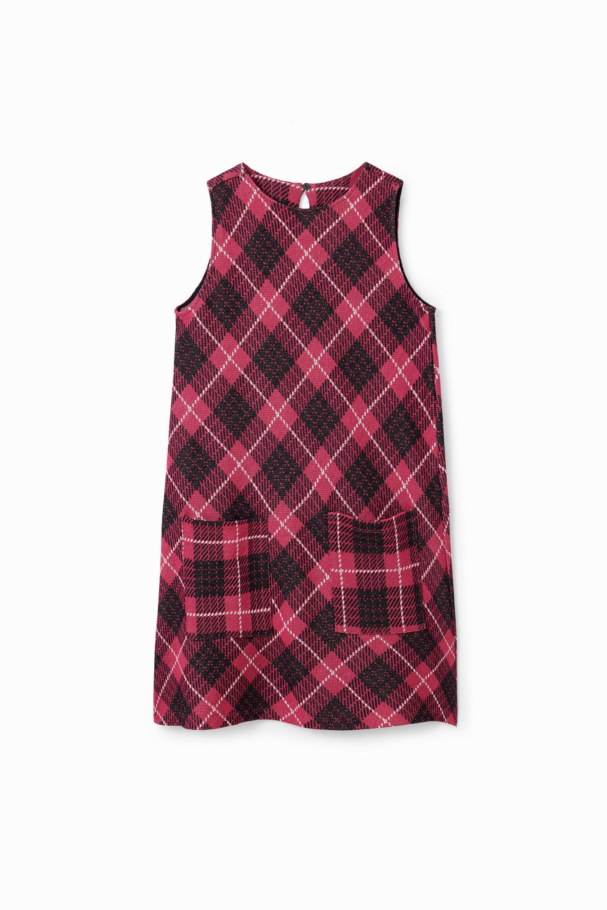 Vestido pichi cuadros Desigual
