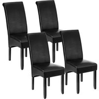 Juego de 4 Sillas de Comedor Ergonómicas Juego de 4 Sillas de Comedor Ergonómicas