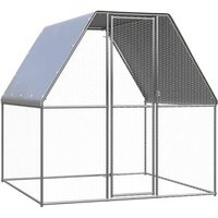 Gallinero Vidaxl 2x2x2 M de Acero Galvanizado