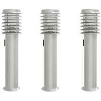 Lámparas de Suelo para Exterior Vidaxl en Acero Inoxidable