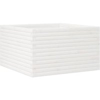 Jardinera De Madera Maciza De Pino Vidaxl