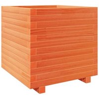 Jardinera de Madera Maciza de Pino 50x50x49,5 cm