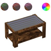 Mesa de Centro Vidaxl de Madera con LED