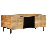 Mesa de Centro Madera Maciza 100x54x40 cm Vidaxl