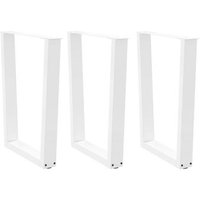 Patas para mesa de comedor Vidaxl forma V 2 uds