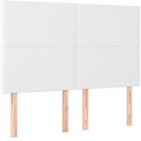 Cabeceros de Cuero Sintético 72x5x78/88 Cm Vidaxl (4 Unidades)