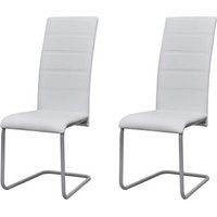 Sillas de Comedor Voladizas Vidaxl (2 Unidades)