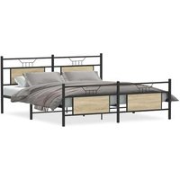 Estructura de Cama Metal Sonoma 160x200 cm