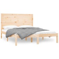Estructura de Cama Vidaxl 160x200 cm Pino