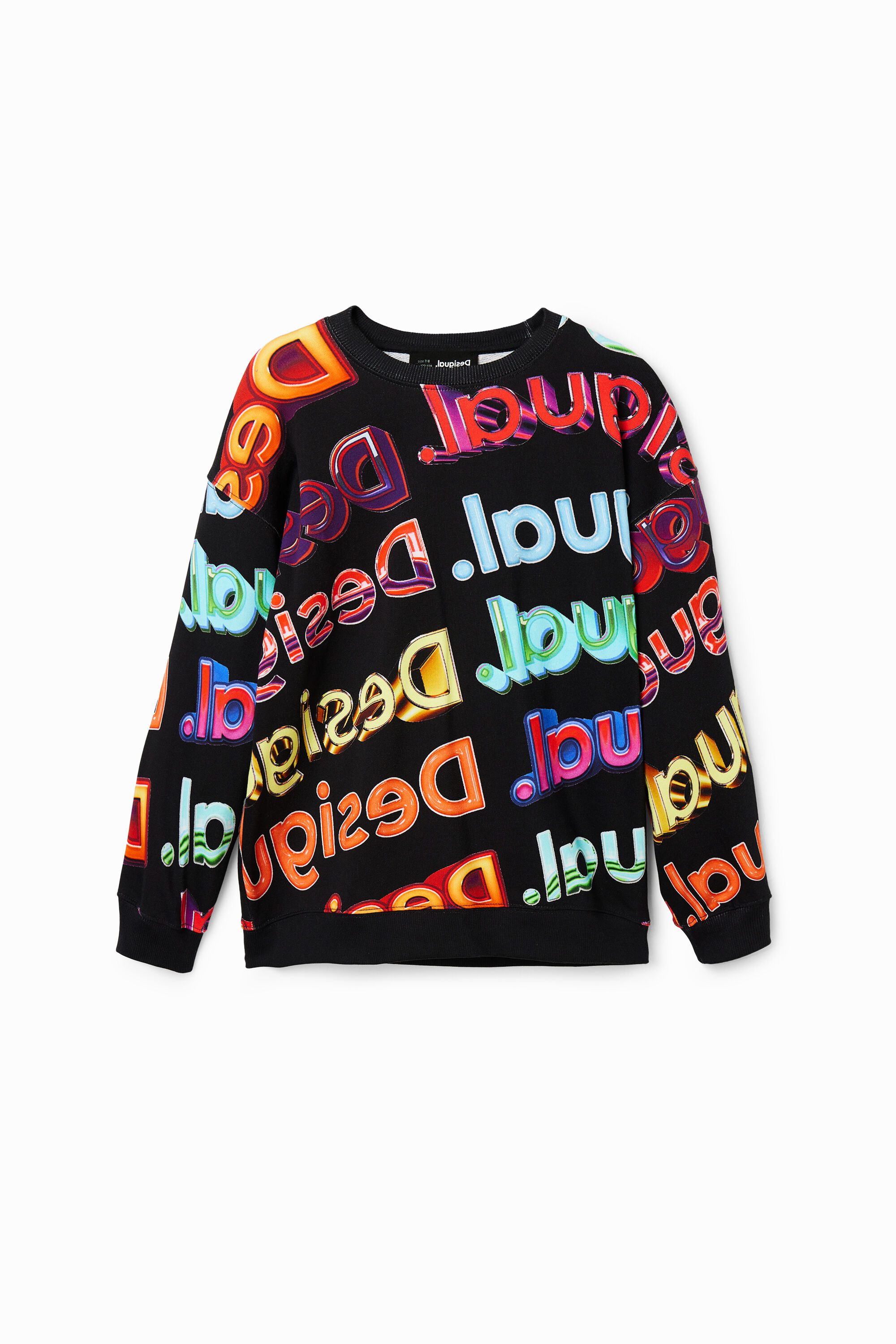 Sudadera Desigual para Hombre con Logos 3D