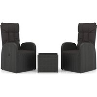 Juego de Salón de Jardín Vidaxl 3 Piezas