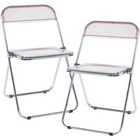 Silla Plegable Pornainen Acero Cromado 74x46x47 Cm