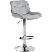 Taburete de Bar Vonore en Terciopelo 51x49x85 cm