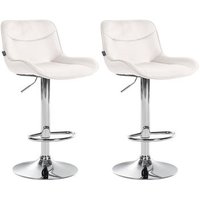Juego 2 Taburetes De Bar Vonore 51x49x85 Cm