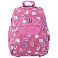 Mochila Escolar Crayoles Fiesta Gatitos