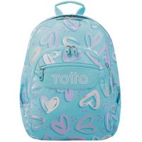 Mochila Escolar Corazones Pintados