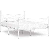Estructura de Cama de Metal con Somier 140x200 Cm