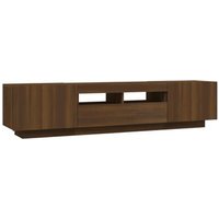 Mueble para TV Vidaxl Roble Marrón 2 Piezas