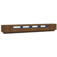 Mueble de TV con LED de 3 piezas