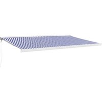 Toldo Retráctil Vidaxl de Aluminio y Tela 5x3 M