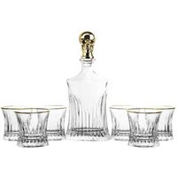 Set de 7 Piezas de Cristalería para Whisky 700 Ml