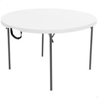 Mesa Redonda Plegable Lifetime 122x74 cm