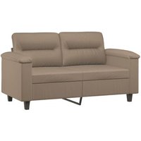 Sofá de 2 Plazas de Cuero Sintético 120 Cm