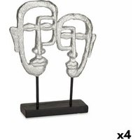 Figura Decorativa Plateada Figura Decorativa Plateada