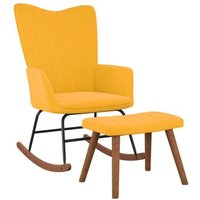 Sillón Mecedora con Reposapiés