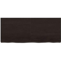 Repisa de Pared "Cfw759920" Madera Roble Tratada 120x50x(2-6)cm