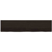 Estante de Pared Repisa Flotante Madera Roble 220x50cm
