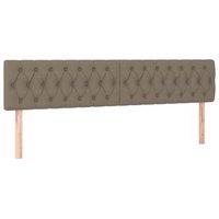 Juego de 2 Cabeceros Cama Panel Tela