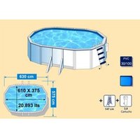 Piscina Ovalada Gre 20893 Litros