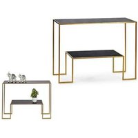Recibidor de Metal Negro (112 x 77 x 33 cm) Recibidor de Metal Negro (112 x 77 x 33 cm)