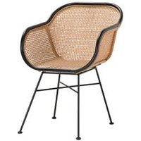 Silla de Ratán Sintético Natural 58x59x82 cm