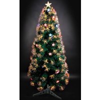 Árbol de Fibra Óptica 90cm con Estrella