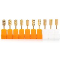 Kit de Fresas de Acero de Tungsteno para Manicura