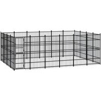 Perrera Exterior Vidaxl 22,12 M²