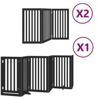 Puerta para Perros Plegable Vidaxl 12 Paneles