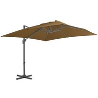 Sombrilla de Jardín Parasol Terraza con Base Portátil